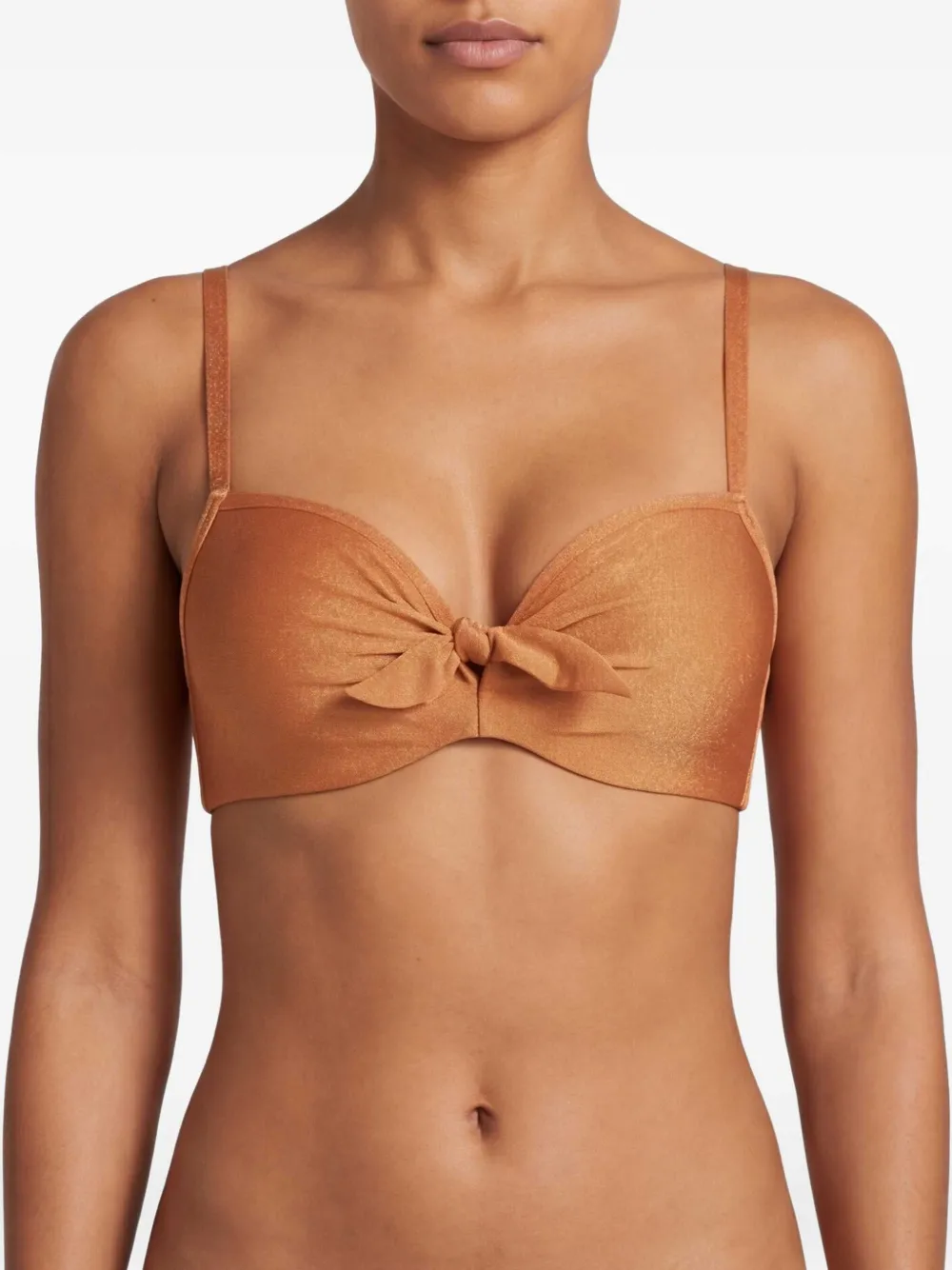 Marlies Dekkers Dorada gewatteerde push-up bikinitop Oranje