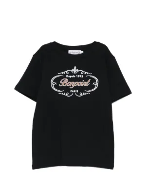 Bonpoint ロゴ Tシャツ | ブラック | FARFETCH JP