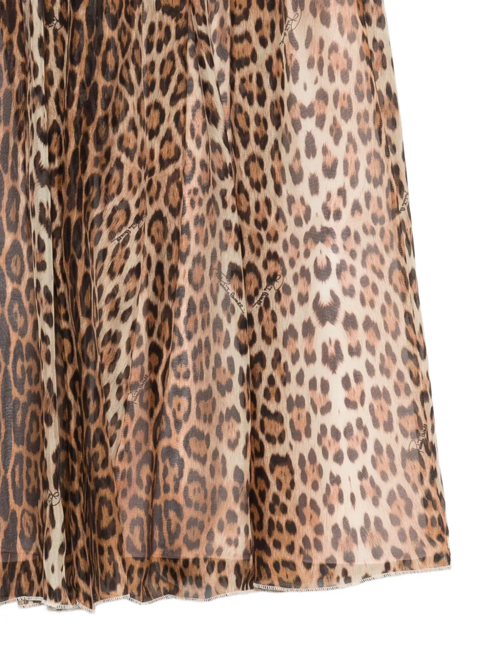 Roberto Cavalli Junior Rok met luipaardprint Bruin