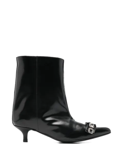Toga Pulla bottines en cuir à bout pointu