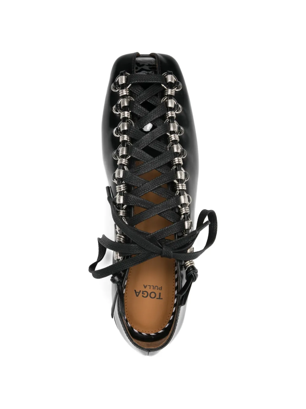 Toga Pulla lace-up pumps Zwart