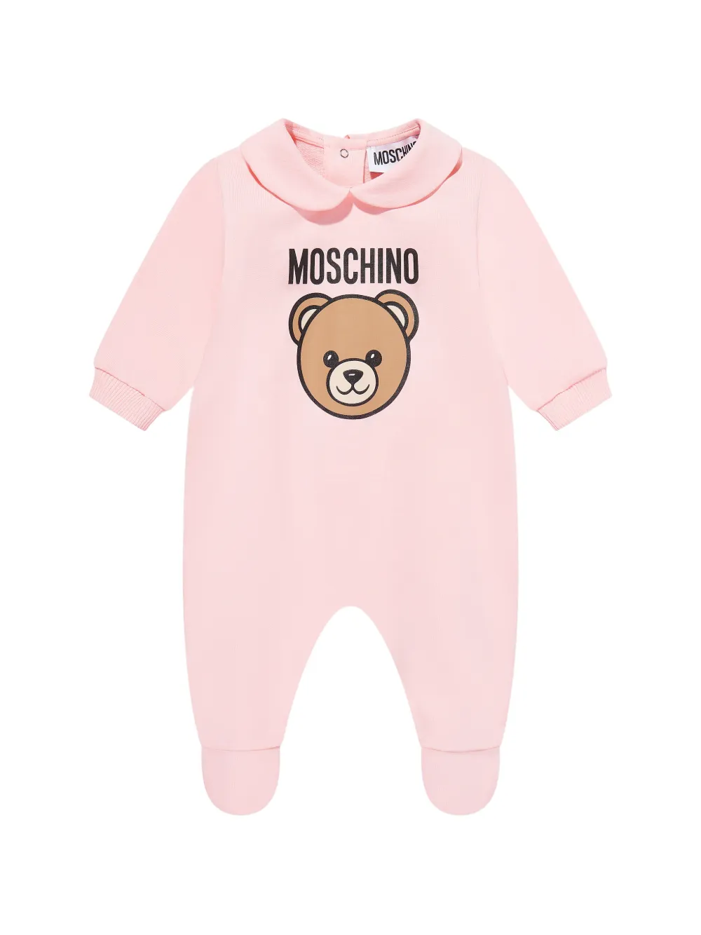 Moschino Kids Romperset met beerprint Roze