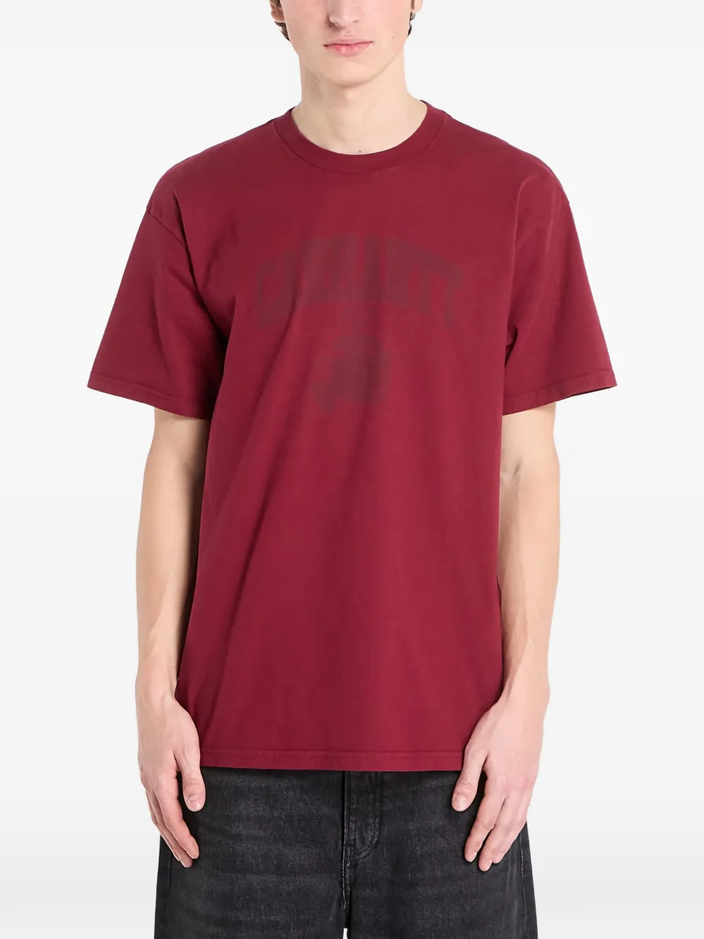 Carhartt WIP Faded Pond Corps T-shirt - Rosso