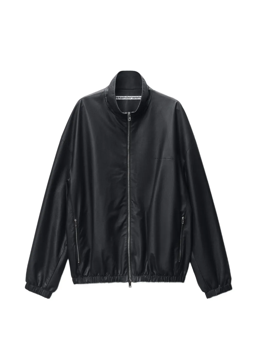 Alexander Wang Bomber con zip - Nero