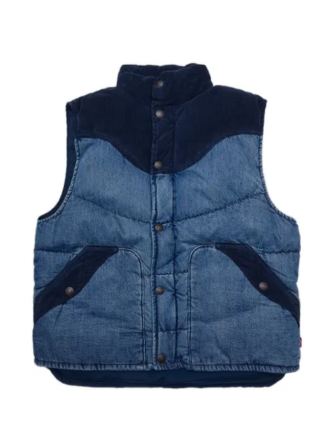 Levi's Vest Wild West Med Indigo