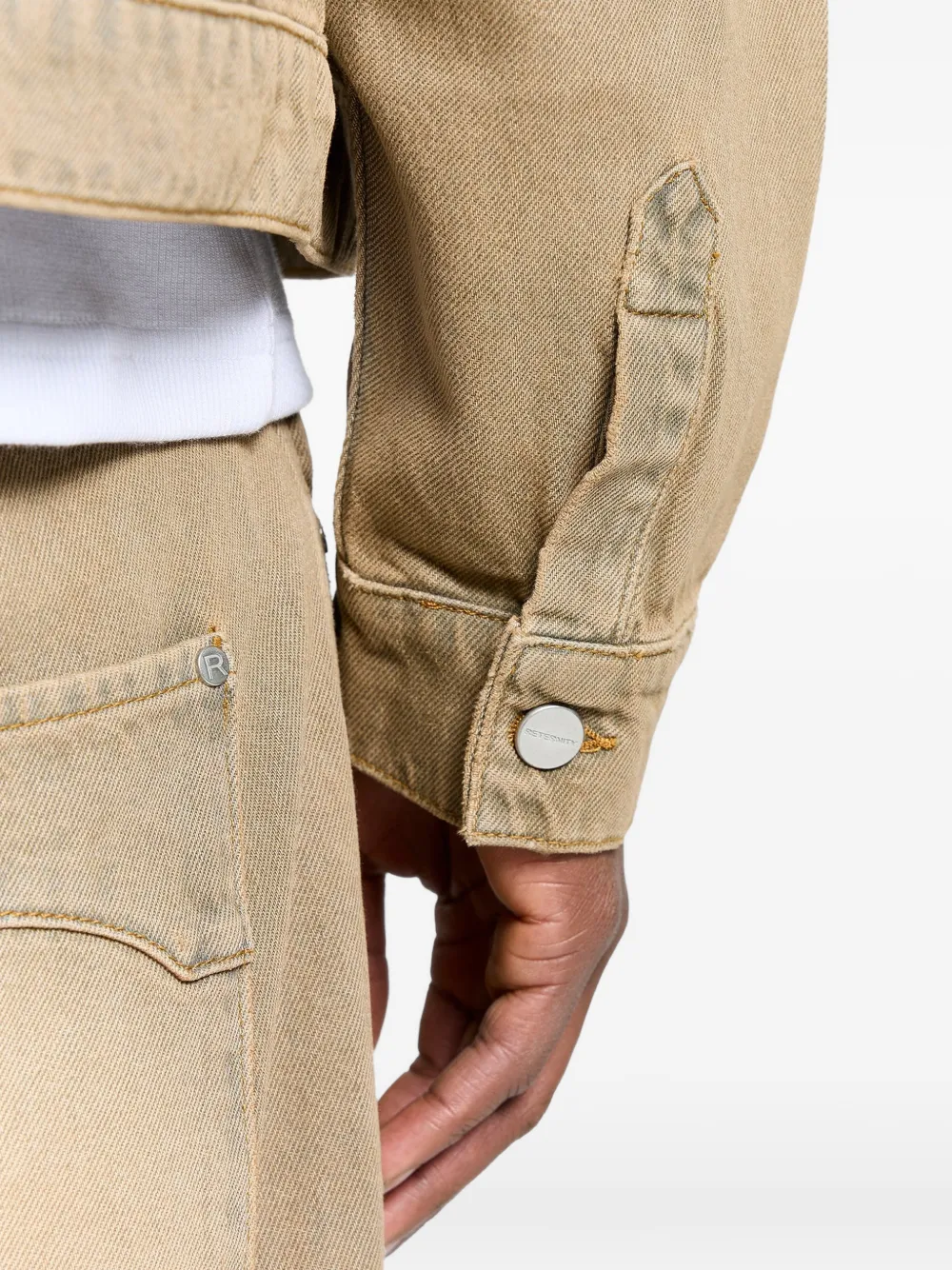 Flap-Pocket Denim Jacket