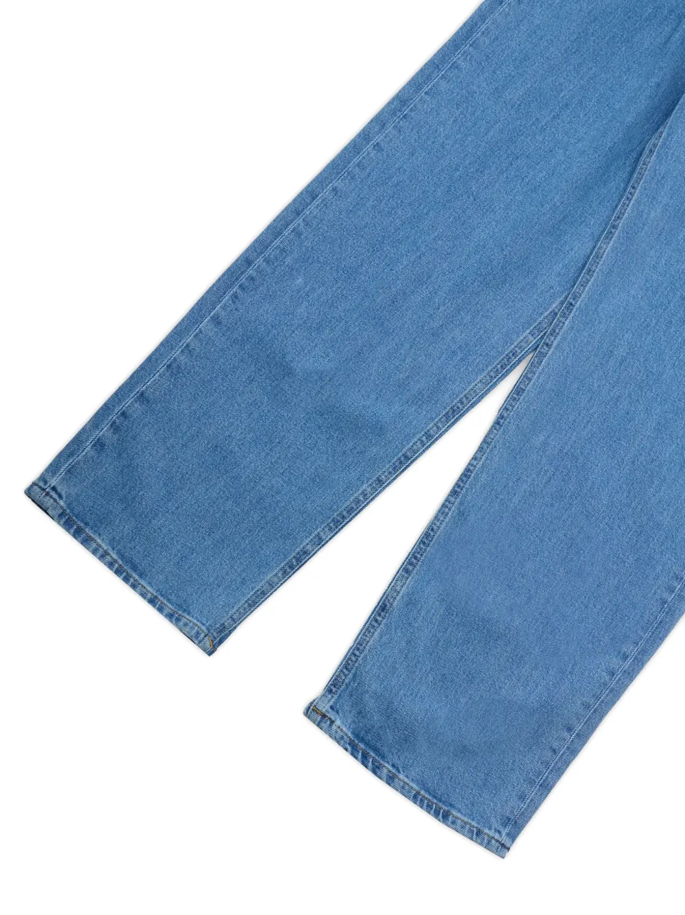 SELECTED 220 ruimvallende jeans Blauw