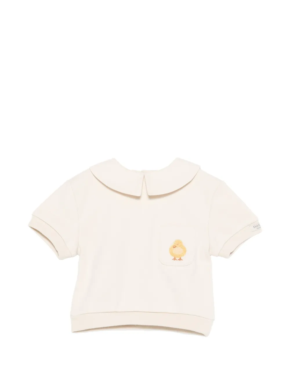 Donsje Peter Pan-collar T-shirt - Toni neutri