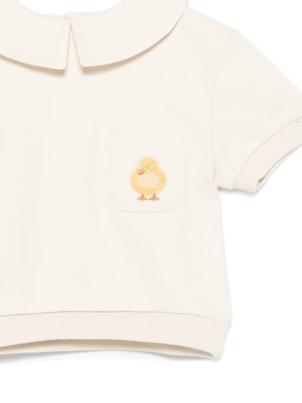  Donsje Camiseta Con Cuello Peter Pan - Neutro 