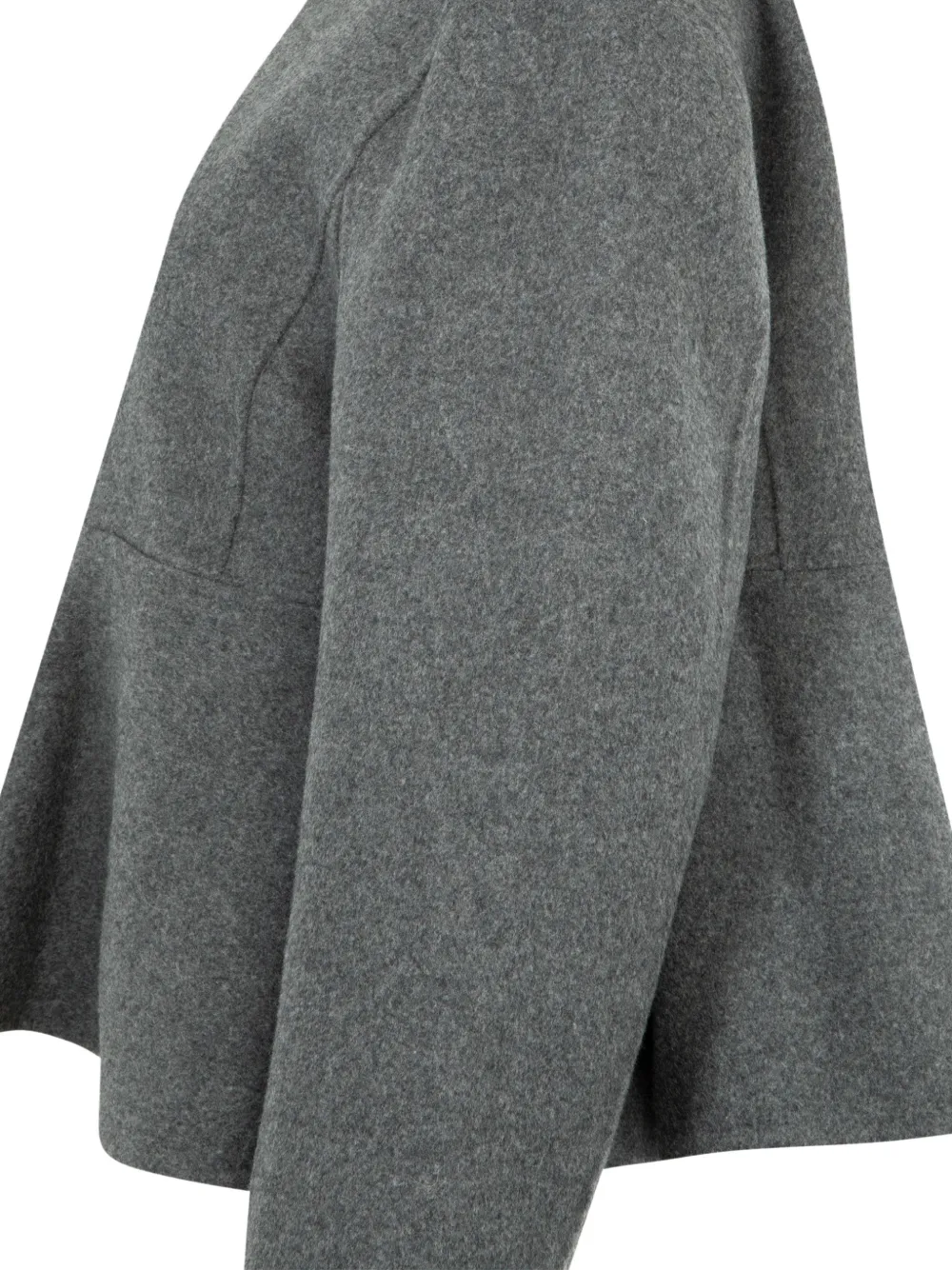 extreme cashmere Queen jack met ritssluiting Grijs