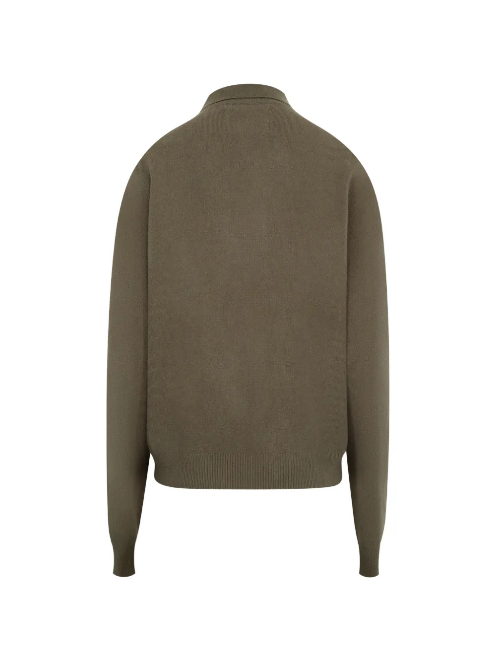 extreme cashmere Poloshirt met knoopsluiting Groen