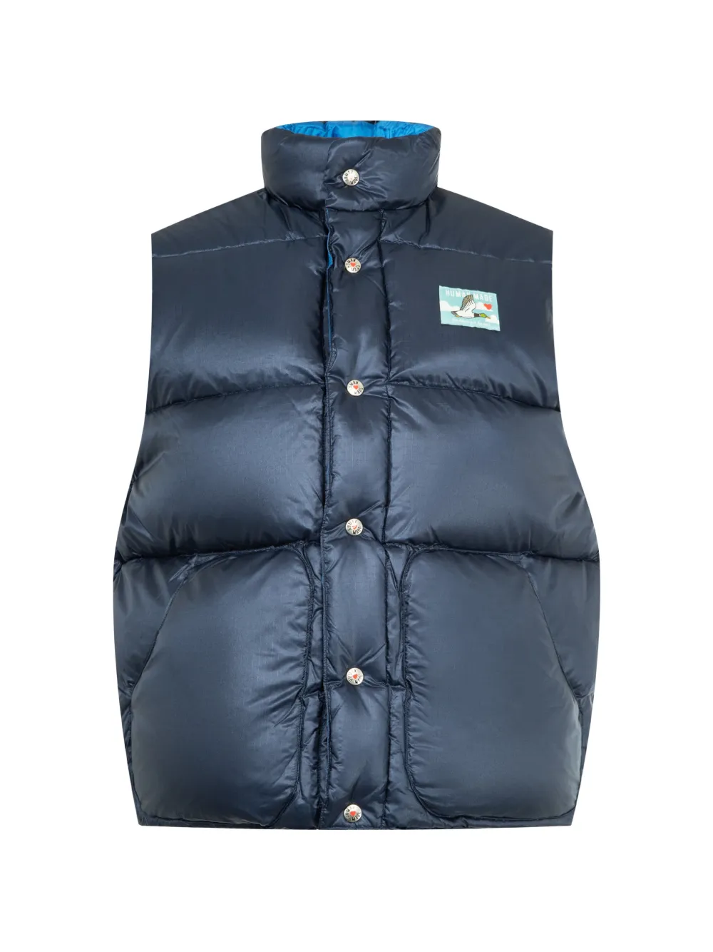  Human Made Reversible Gilet - Blue 