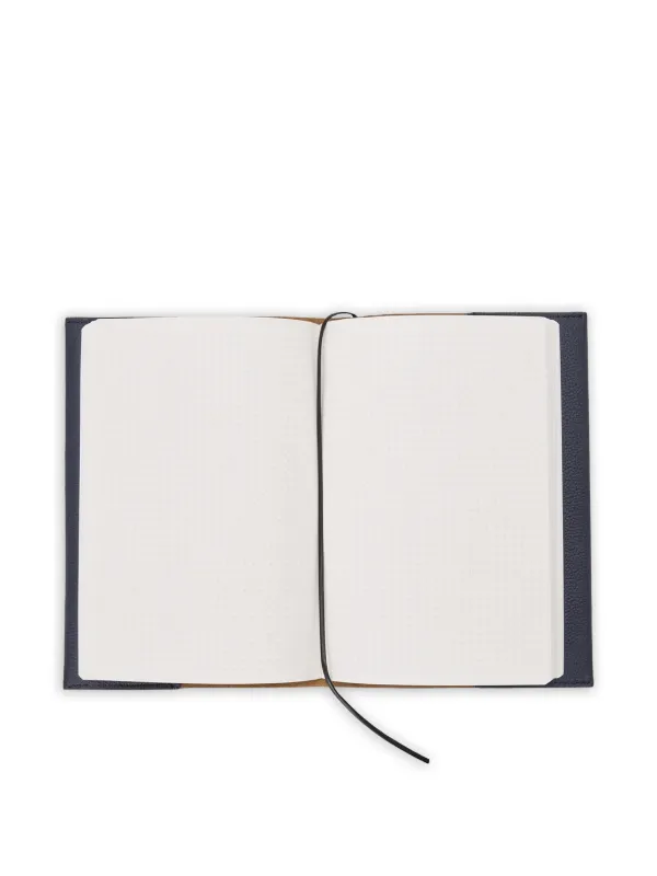 LOEWE レザーノート LOEWE Embossed Leather Notebook | Blue | FARFETCH