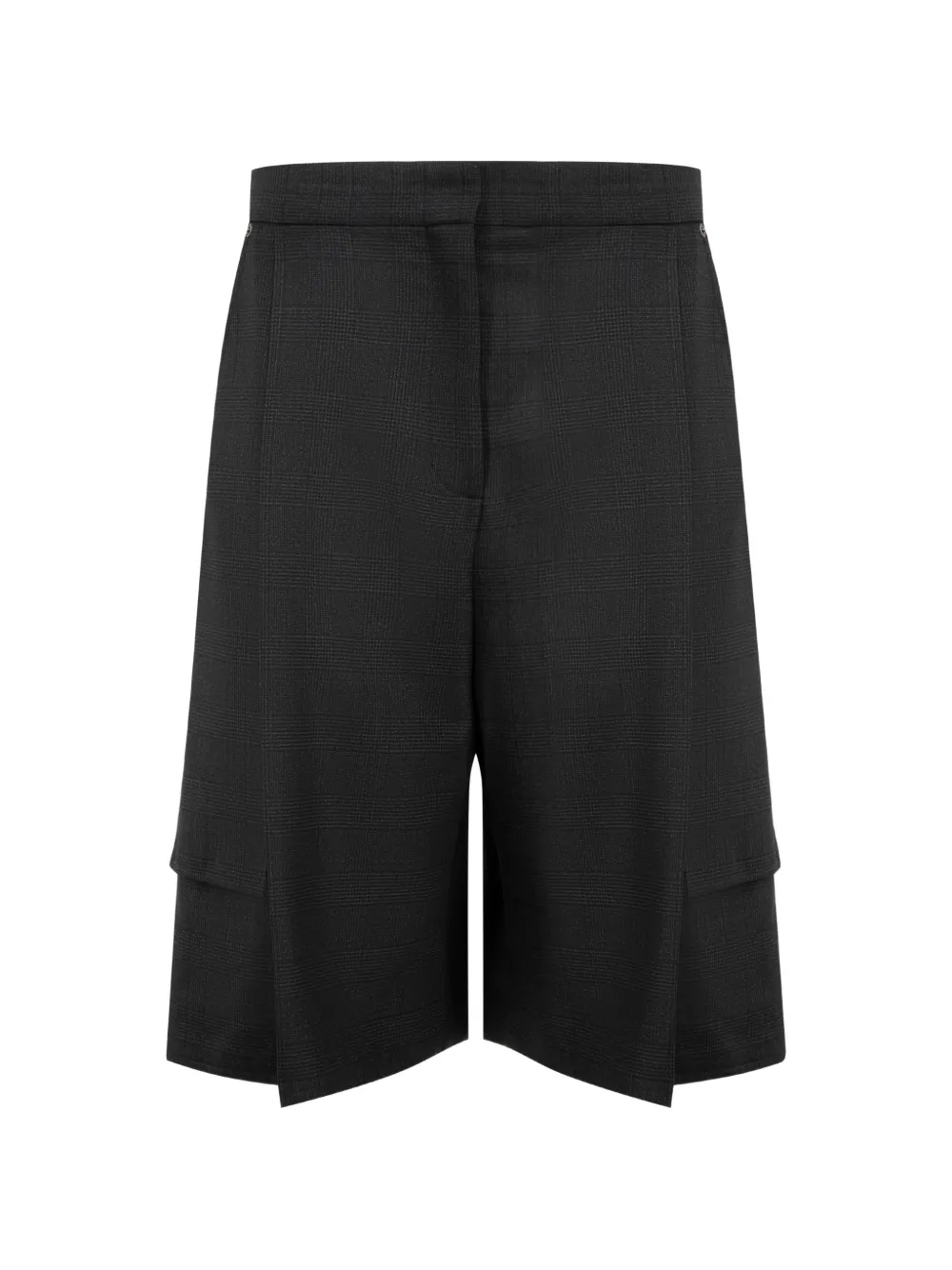 LOEWE check-pattern cargo shorts - Grigio