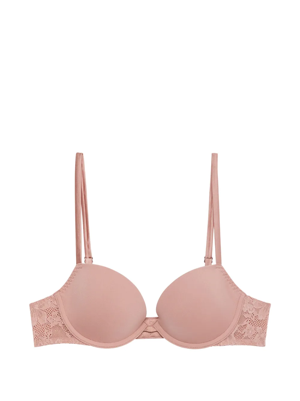 Fleur Du Mal Demi lace moulded bra - Rosa