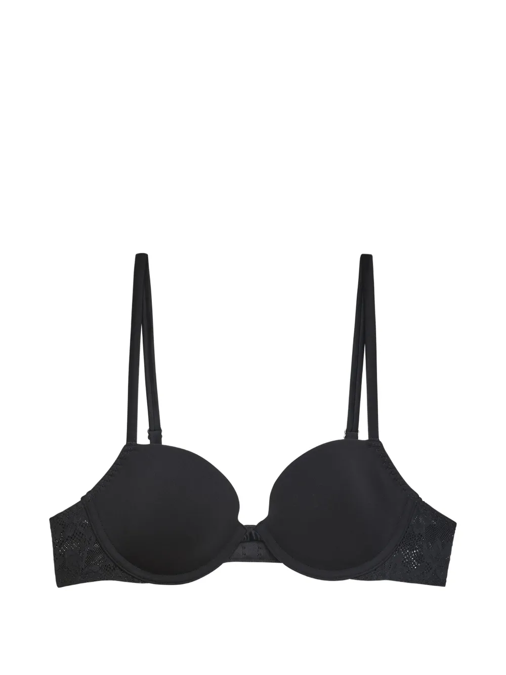 Fleur Du Mal Demi lace moulded bra - Nero