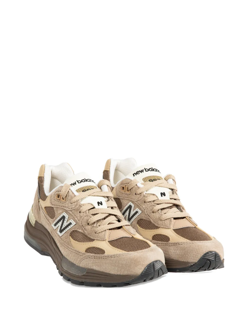 New Balance 992 logo-detail sneakers Beige