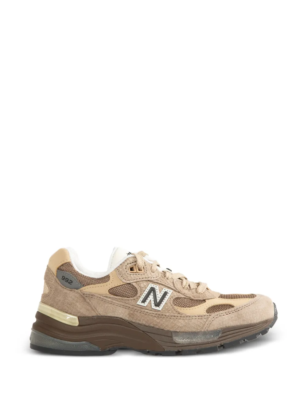 New Balance 992 logo-detail sneakers - Toni neutri