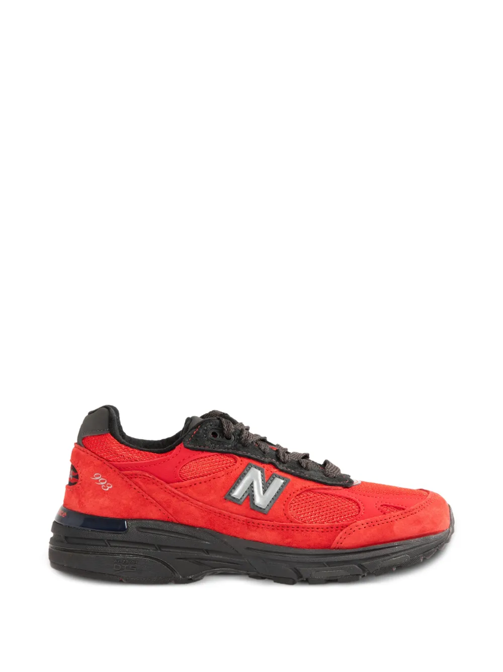 New Balance 993 sneakers met logodetail Rood