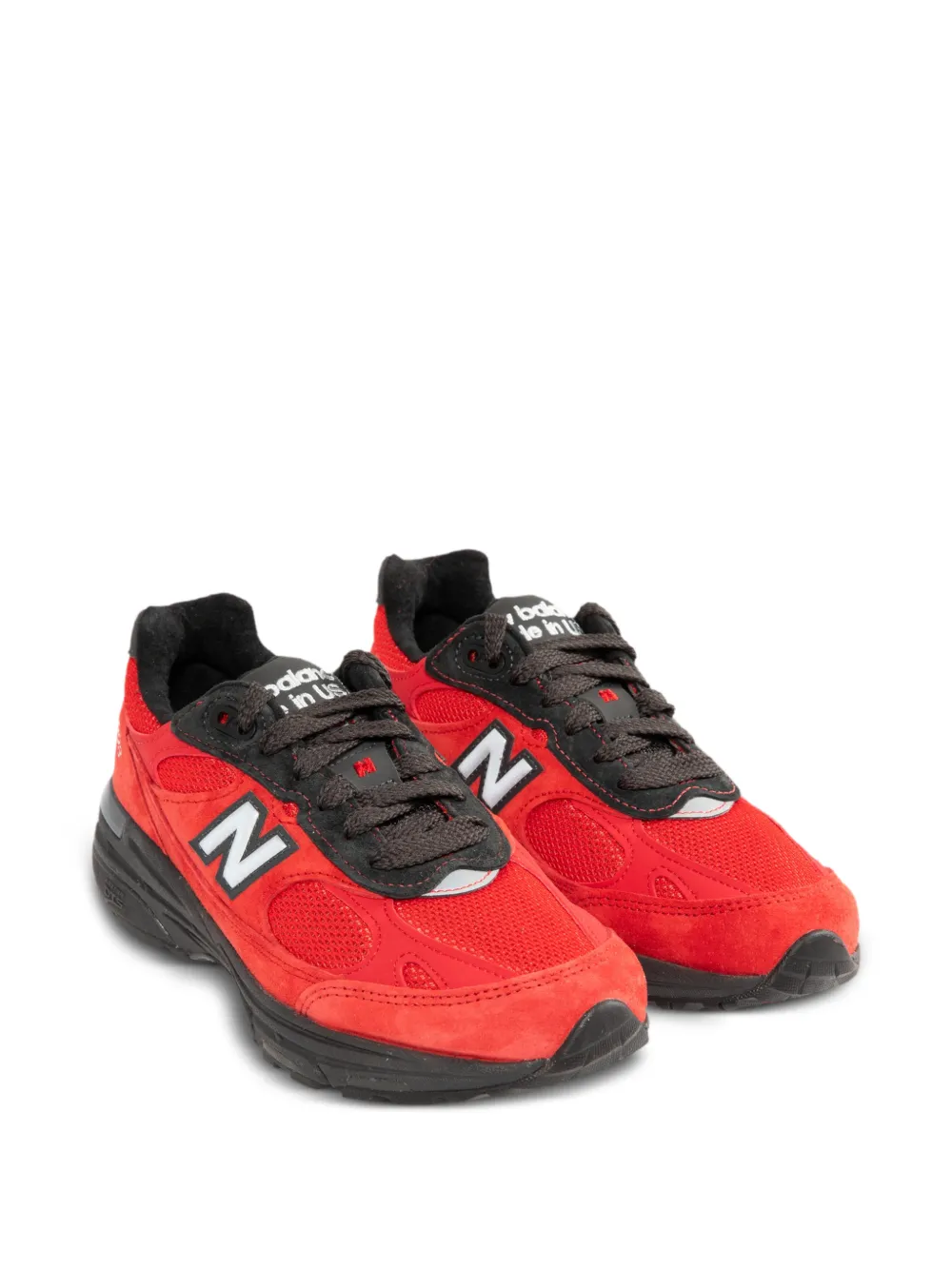 New Balance 993 sneakers met logodetail Rood