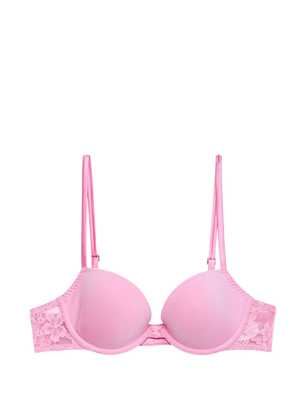 Fleur Du Mal Demi lace moulded bra - Rosa