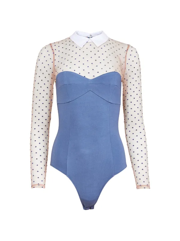 トップス MUKASA Tulle Bodysuit (jurk studious) 33556804_64379585_600.jpg