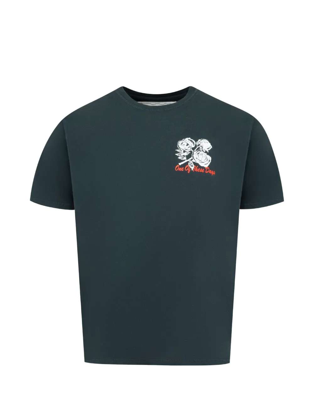 One Of These Days Sweet Jane floral-print T-shirt - Grigio