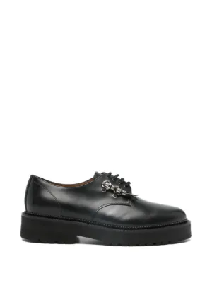 Alexander McQueen chunky-sole Derby Shoes | Black | FARFETCH