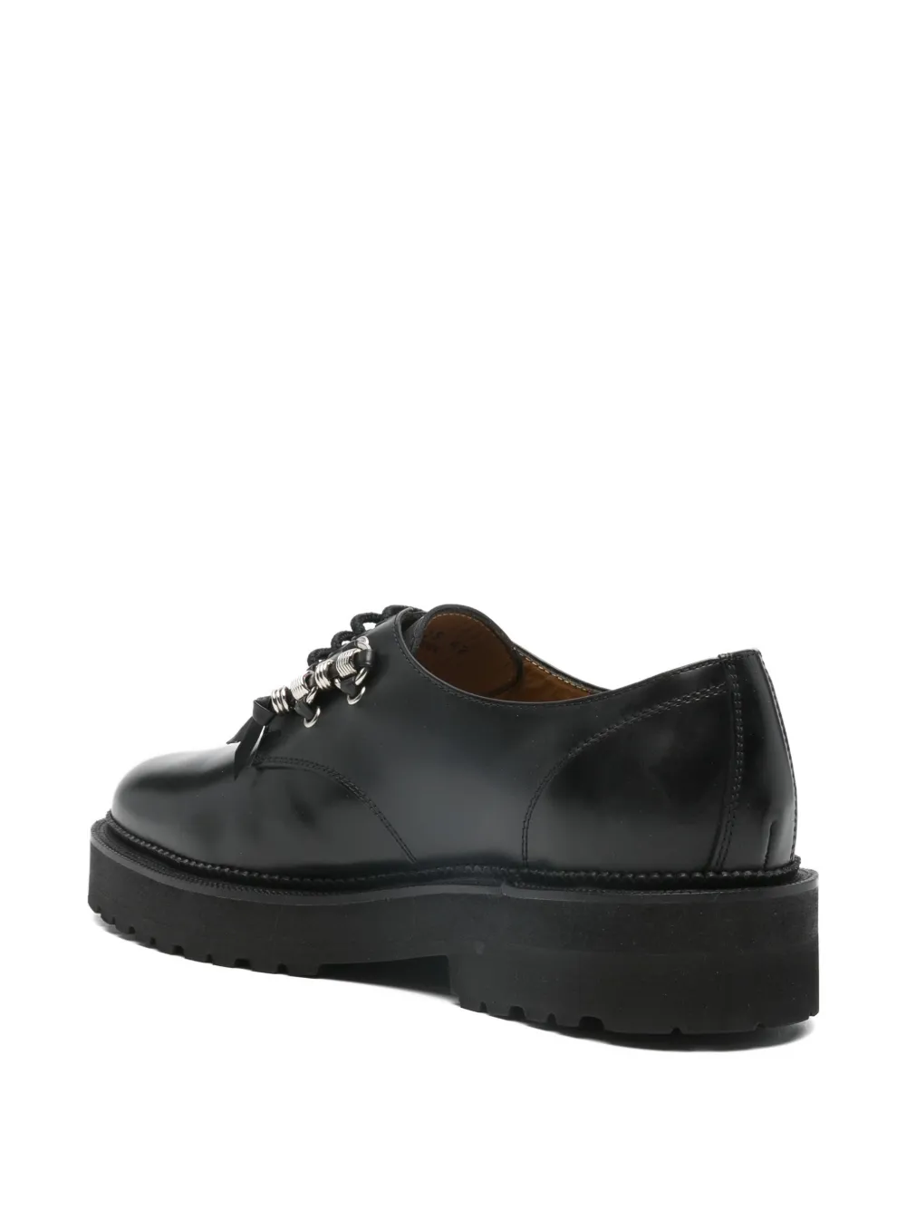 Toga Virilis lace-up derby shoes Zwart