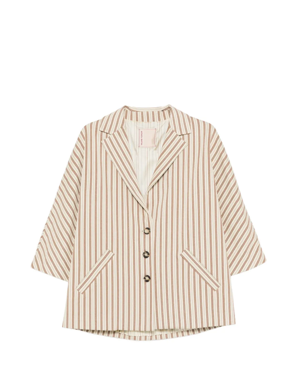 Antonio Marras striped-pattern blazer - Toni neutri
