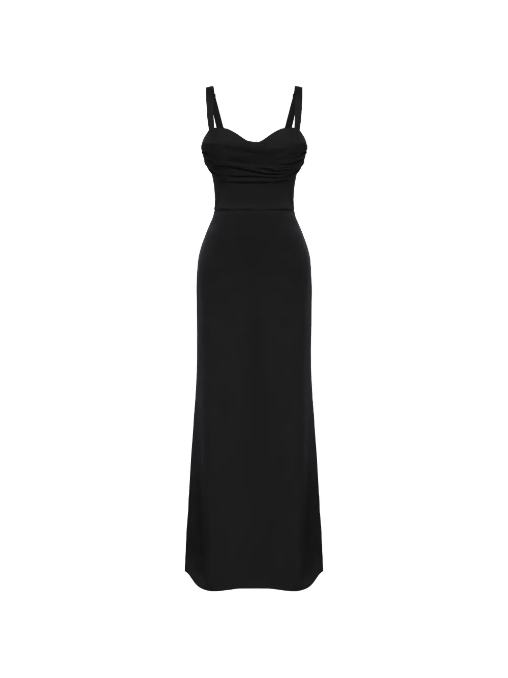 POST MERIDIEM gathered-detail maxi dress