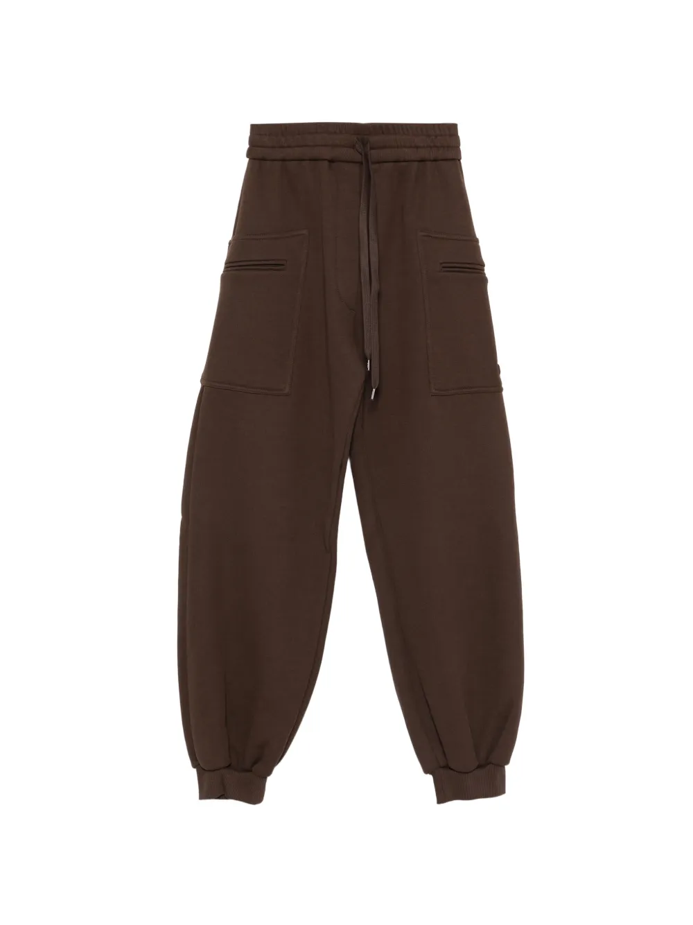 Nº21 patch-pocket track pants - Marrone