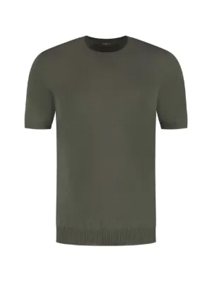 ZANONE ザノーネ Knit T-shirt ニット Tシャツ コットンニット Tシャツ WHITE ホワイト・Z3372 made in italy イタリア製 2020 春夏新作 正規通販・名古屋のメンズセレクトショップ