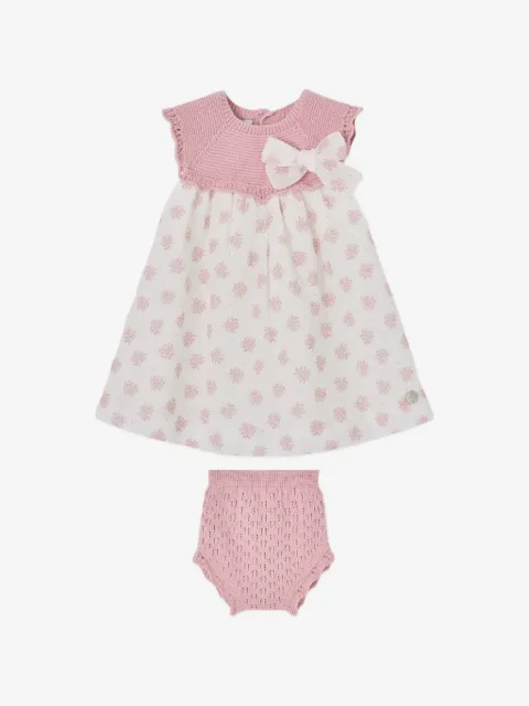 Paz Rodriguez floral-print bow-detail dress