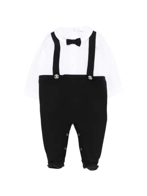 Roberto Cavalli Junior bow-appliqué babygrow