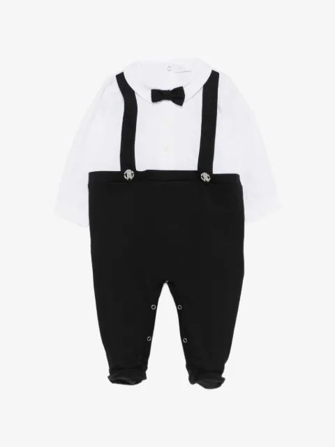 Roberto Cavalli Junior bow-appliqué babygrow