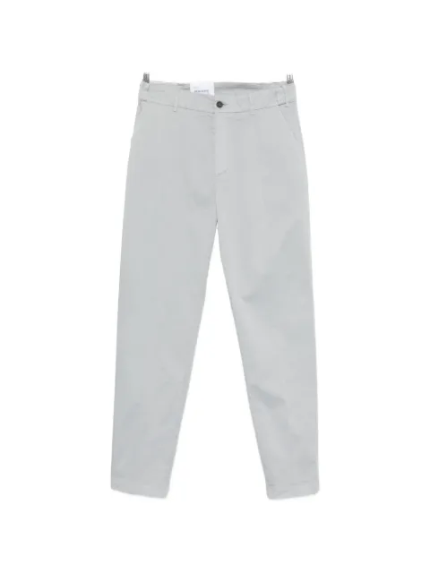 Eleventy buttoned tapered trousers