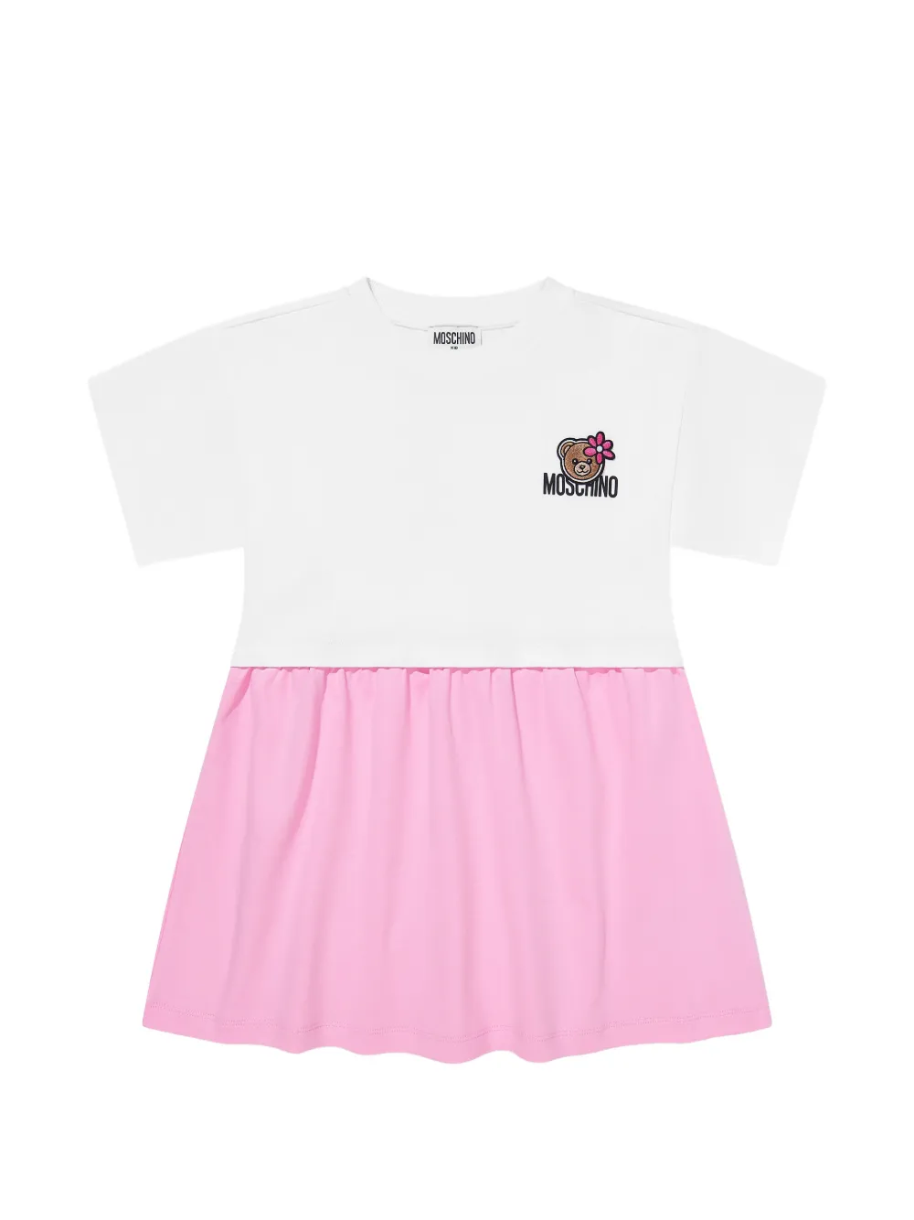 bear-embroidered dress