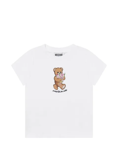 Moschino Kids playera con motivo Teddy Bear