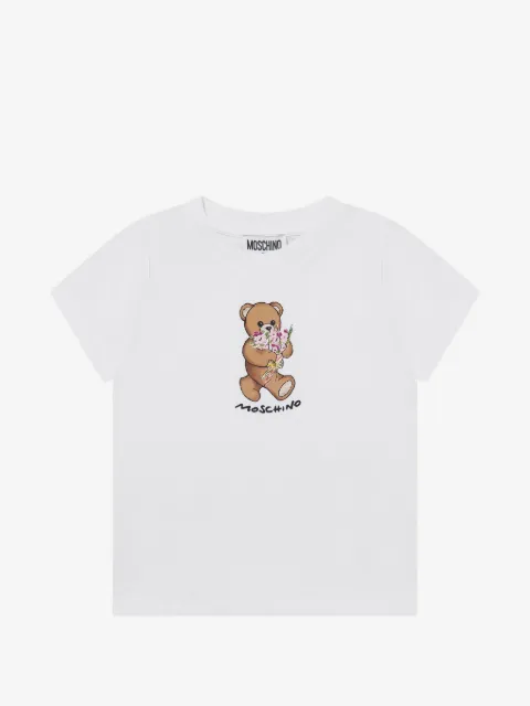 Moschino Kids playera con motivo Teddy Bear