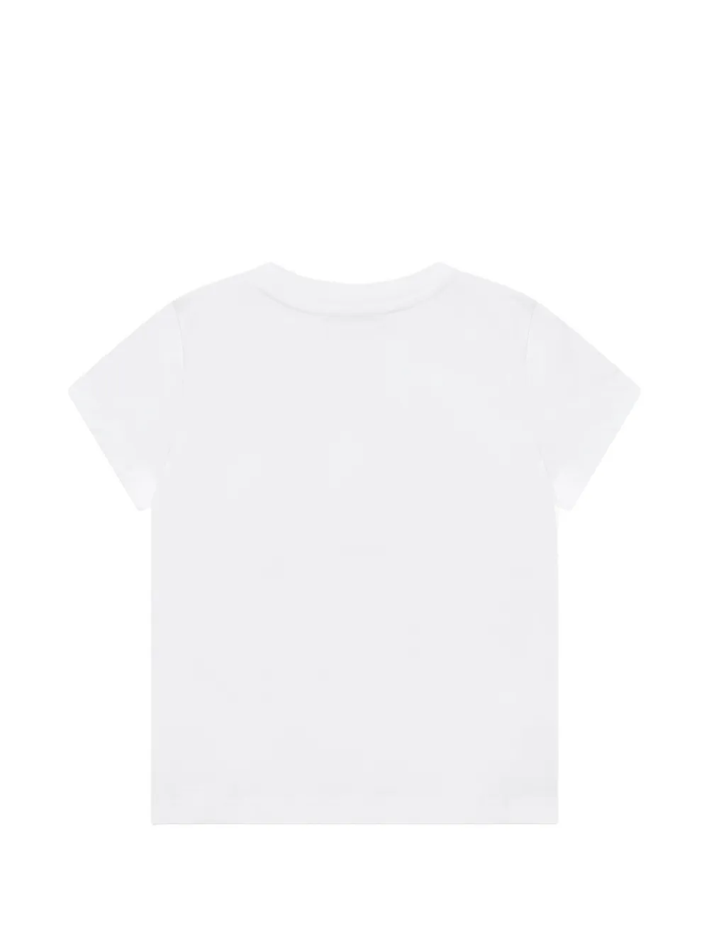 Moschino Kids T-shirt met teddybeerprint Wit