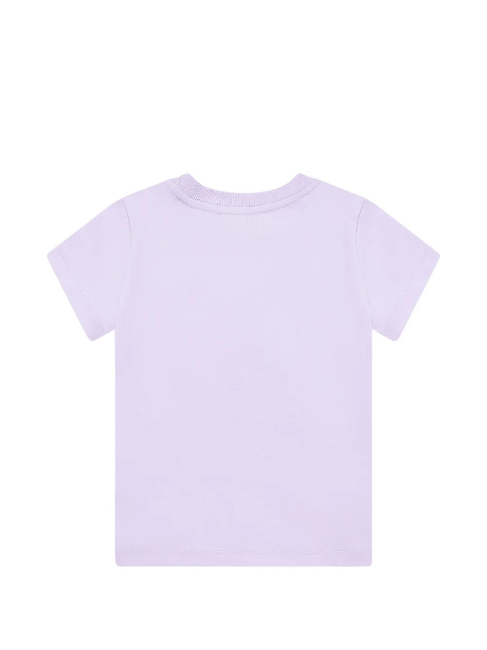 Moschino Kids T-shirt met teddybeerprint Paars