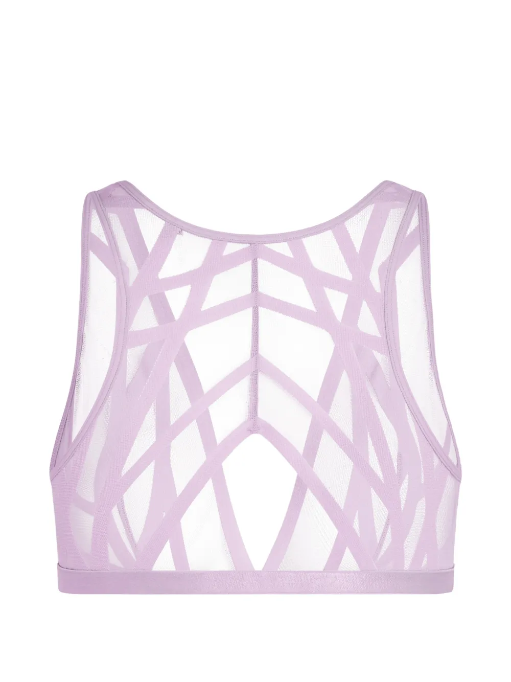 Marlies Dekkers Geometric Illusionist ongewatteerde bralette Paars