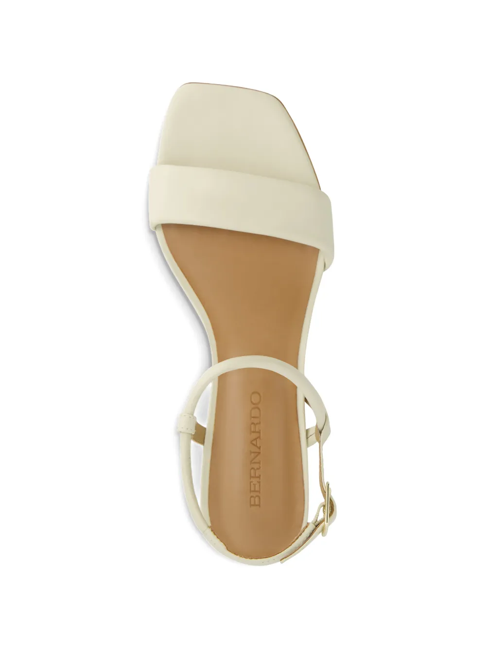  Bernardo Josei Square-toe Sandals - Neutrals 