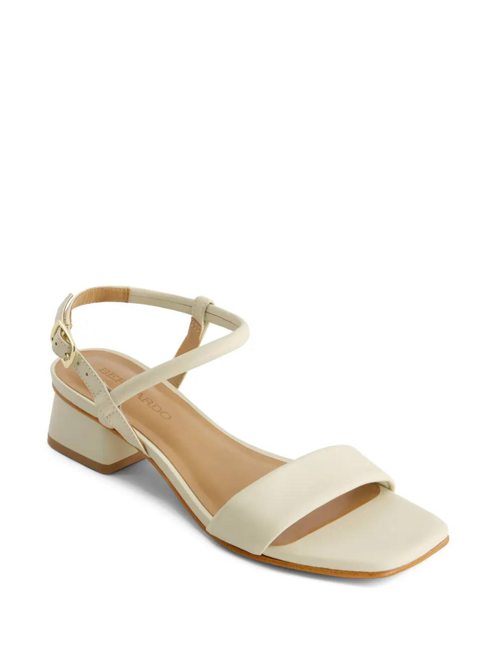  Bernardo Josei Square-toe Sandals - Neutrals 