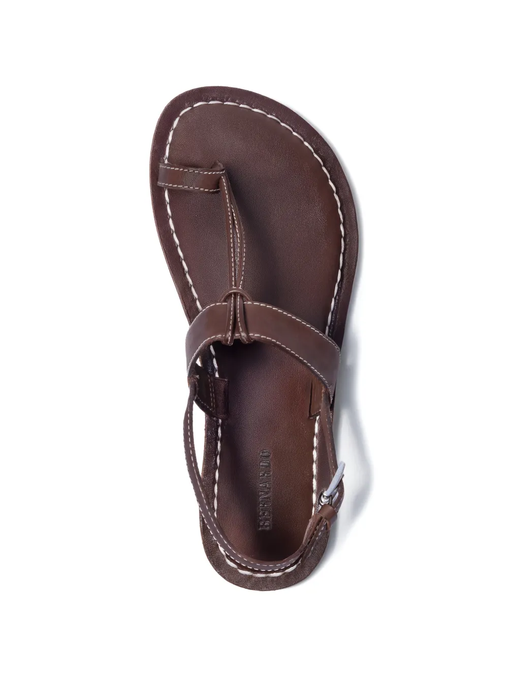  Bernardo Maverick Leather Sandals - Brown 