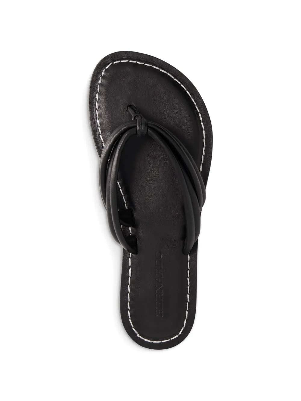 Bernardo Miami leren sandalen Zwart