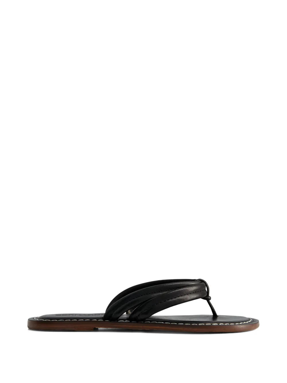 Bernardo Miami leren sandalen Zwart