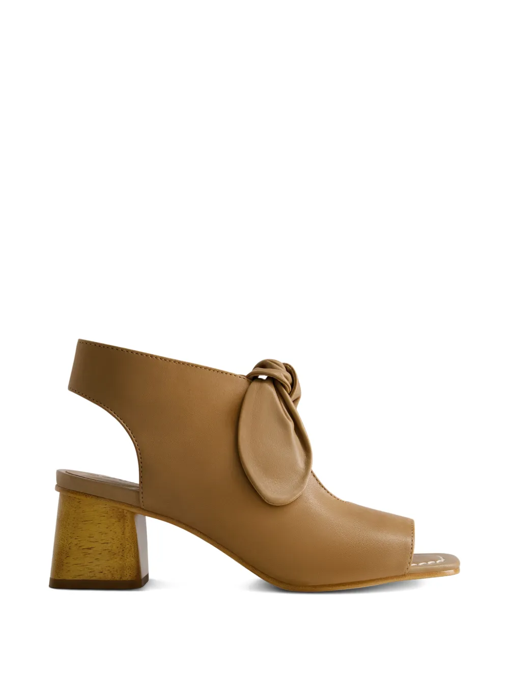 Bernardo Lizzie sandalen met geknoopt detail Beige