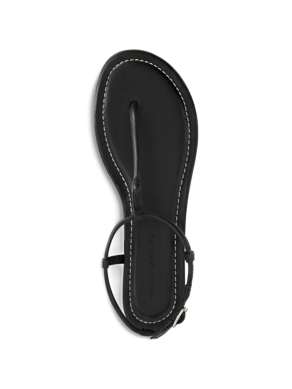  Bernardo Hercu T-strap Sandals - Black 